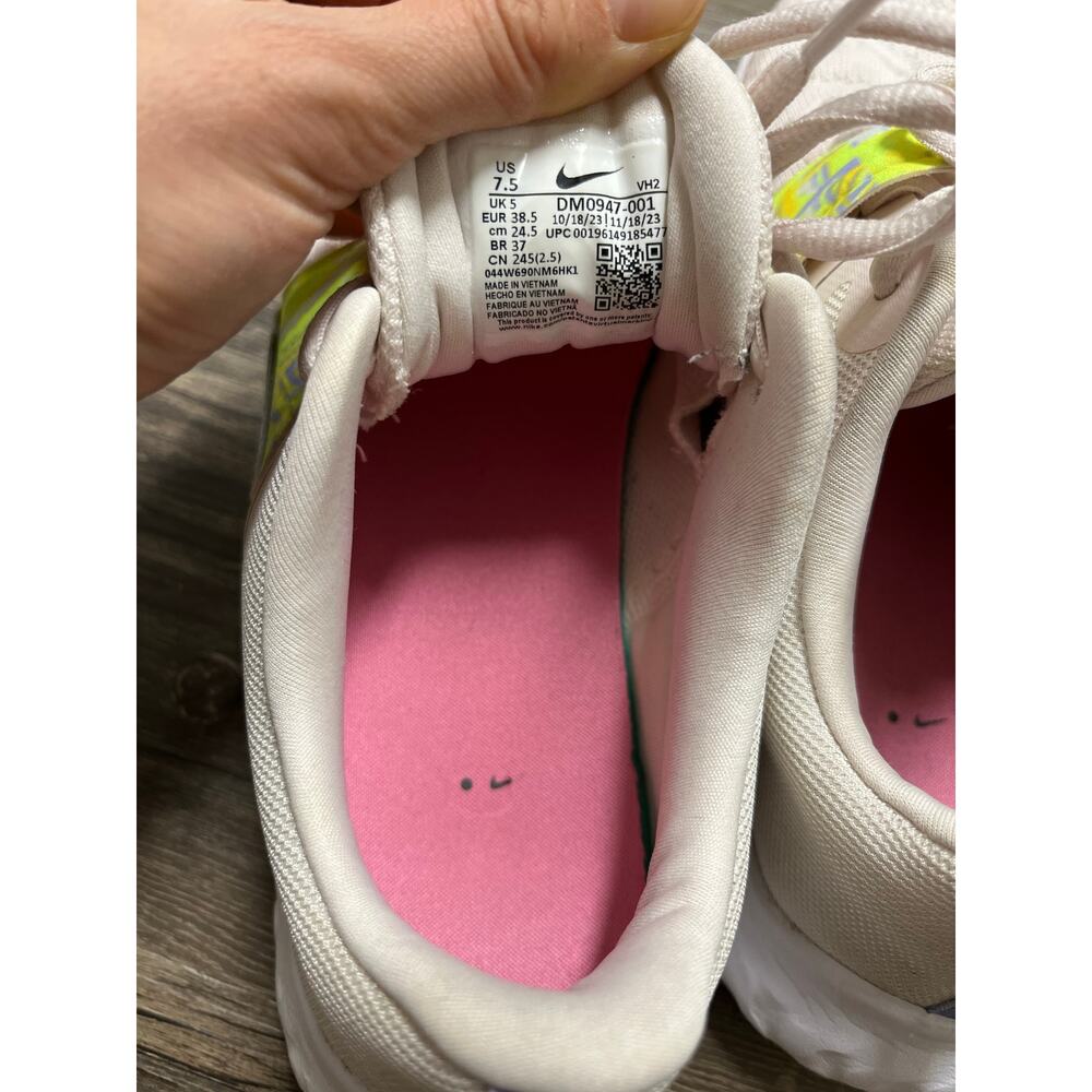 Nike Renew In-Season TR 12 Premium WMNS Size 7.5 Women’s Light Thistle Pinksicle - Picture 4 of 6